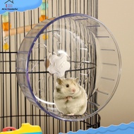 WONDER 6.7inch Hamster Wheel, Silent Transparent Hamster Exercise Running Wheel, Small Animals Pet Exercise Running Toys