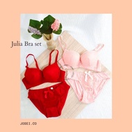 NEW JULIA Bra Set BRA + CD - BH Wanita / Beha Wanita Sexy - Pakaian