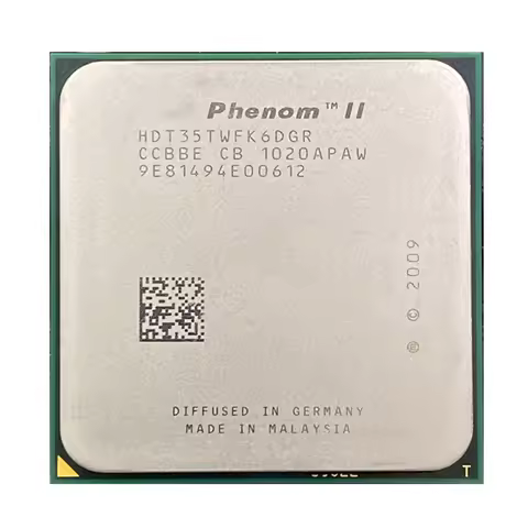 Phenom II X6 1035T 1035 2.6G Six-Core CPU processor HDT35TWFK6DGR Socket AM3