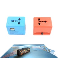995L 6 Colors Global Travel Charger 2USB 5V 1A Conversion Plug