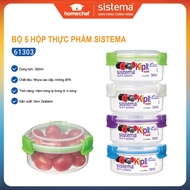 Sistema Plastic Food Container 300ml - 61303, BPA Free, Microwave, New Zealand Production | Genuine 