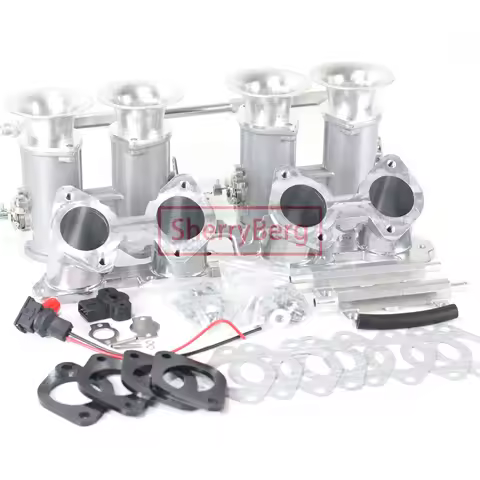 SherryBerg 4 CYL 40mm 40 DCOE Electronic Fuel Injection (EFI) Throttle Body (ITB's) kit Rep. Weber J