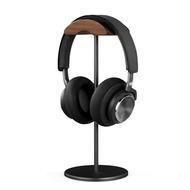 Headphone Stand Creative Headphone Rack Aluminum Alloy Hook Solid Wood Headset Storage Rack