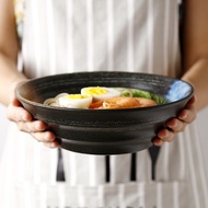 Pottery Soft Creative Tableware Rice Bowl Noodle Bowl Soup Bowl Household Ceramic Bowl Porcelain Bow