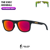 Pit Viper - The Exec Highball HDPV Polarized Red แว่นตากันแดด Sunglasses แฟชั่น ป้องกันแสง UV สำหรับ