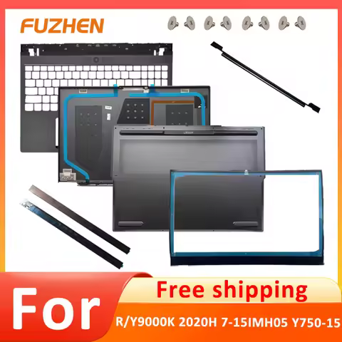 FOR R9000K/Y9000K 2020H 7-15IMH05 Y750-15 Laptop LCD Back Cover Front Bezel Palmrest Hinges Bottom C