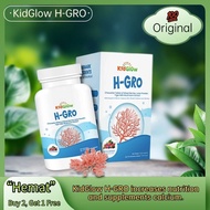 New：KidGlow H-GRO Nutritional Calcium Booster H Grow HGrow HGro Kid Glow 30's Chewable/KidGlow H-GRO