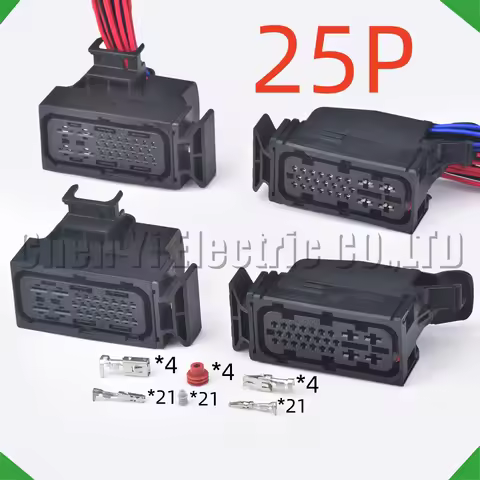 25 Pin Auto Connectors Gearbox DQ200 0AM DSG 7 Speed Wire harness Plug 1H0973327A 966577-1 1719918-1