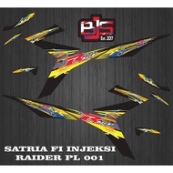 [COD] Satria fu injection Striping Sticker PL 001