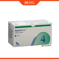 NovoFine Insulin Pen Needle - 32G, 4mm (100's)