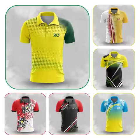 Golf Wear TShirt Men Coach Polo Para Polo Jersey Hombre Manga Corta Fishing Tops Badminton Short Sle