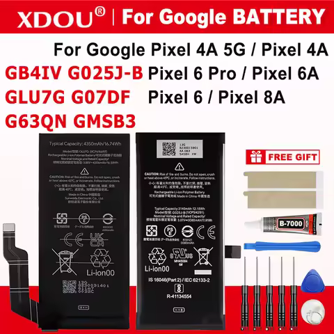 Brand New GB4IV G025J-B G63QN GMSB3 GLU7G G07DF For HTC Google Pixel 4A 5G Pixel 6 Pro 6A Pixel 8A M