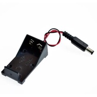5.5*2.1 mm 9V Battery Holder Box DC Plug Socket Battery Holder For Arduino