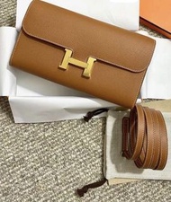 Hermes Constance to go😍37 Gold 金棕色 Evercolor 金扣 Z