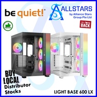 bequiet! Light Base 600 LX (Black/White) ATX Chassis (Warranty 3 years on Fan only)