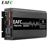 Brand new 2000W 3000W 4000W pure sine wave inverter 12V 220V power converter adaptor home solar inve