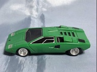 UCC 林寶堅尼 Lamborghini LP400 Countach (Green) and  Countach 25th Anniversary (Black)