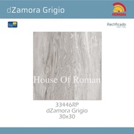 ROMAN KERAMIK LANTAI dZamora Grigio 30x30 /Lantai Kamar Mandi /KW2