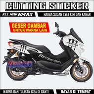 Cutting Sticker All New Nmax 155 Stiker Monster Energy Lis Body A122