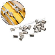 Hydraulic 3mm/4mm Metal Pipe clamp Oil Pipe Hose Hoop For 1/12 1:14 RC Excavator Bulldozer Connector