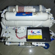 mesin ro 500gpd+lampu uv+outo of air galon penuh+11tahapan+pemasangan