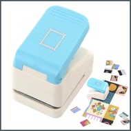 Stamp Hole Puncher Square Postage Hole Puncher Cutter Crafts Stamp Shape Cutters for Scrapbook Greet
