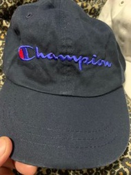 kid 二手 古著 Champion  韓製 兒童  黑 老帽 棒球帽  cap