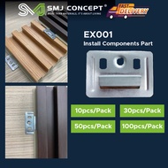 SMJ CONCEPT® Components Clip | Install Component | Wall Panel Buckle