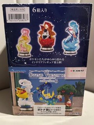 全新日版 Pokemon盲盒 Pokemon Re-ment Pokemon Swing Vignette Collection 3 原盒全套6盒 精靈寶可夢搖擺裝飾系列3 精靈寶可夢盲盒 精靈寶可夢