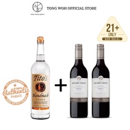 [BUNDLE DEAL] Tito's Handmade Vodka Gluten Free 750ML + 2x Jacob's Creek Merlot Wine 750ML