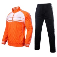 Tracksuit for men outfit 2 pieces classic sweat Striped jogging suit set outwear