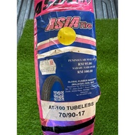 ASIA TYRE MOTORCYCLE AT238 TUBELESS (BUNGA TT) 70/90-17