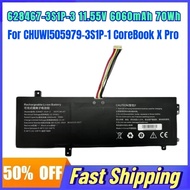 628467-3S1P-3 11.55V 6060mAh 70Wh Laptop Battery for CHUWI505979-3S1P-1 CoreBook X Pro Replace Recha