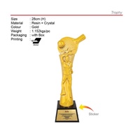 Ping Pong Trophy | Trofi Acara Ping Pong | Piala Ping Pong