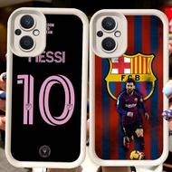 H108 Lionel Messi 10 White Casing for OPPO Reno 8Z 7 7Z Find X5 8 Lite 5G