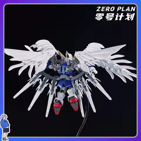 New Zero Plan Studio XXXG-00W0 MGSD Flying Wing Dwarf Cannon Accessory Package Assembly Kit Plastic 