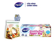 (Chọn Loại) Túi Zip PE Trong Suốt 2 Đường Kéo MyJae, Túi Bọc Đồ Ăn, Rau Củ Bảo Quản Trong Tủ Lạnh