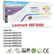 ตลับหมึก Lexmark MS321dn/ MS421dn/ MS421dw/ MS521dn/ MS621dn/ MS622de (56F3000) สีดำ 6K Compatible