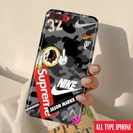 HP [H125] Case iphone 6+/ 7+/ 8+ Casing & Protective Cover Abstract Motif Mattehp For All Types of M