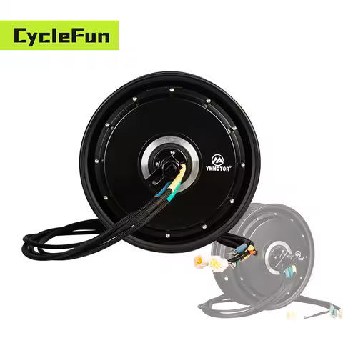 3000W High Version 12*3.5 inch 40H WP Hub Motor YMMOTOR Customized Voltage and Speed In-Wheel Hub Mo