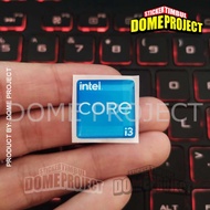 INTEL CORE i3 GEN 11 FLEXIBLE RAISED STICKERS PC STICKERS PROCESSOR STICKERS