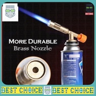 Brass Nozzle Butane Gas Torch Burner 2508 Fire Maker Flame Gun KEPALA GAS BOTOL KEPALA BOTOL GAS