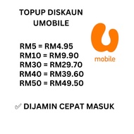 Topup Diskaun Umobile Murah