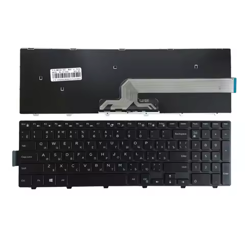Russian Keyboard for Inspiron P26E P28E 5557 P39F P40F MP-13N73SU-442 MP-13N7 CN-0JYP58 CN-0HHCC8-72