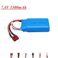 7.4V 1500mAh Lipo Battery 903462 For FT009 12428 144001 RC RC Boat Car Parts 2S 7.4V Rechargeable Ba