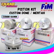 PISTON SEHER KIT FIM PEN 13,14,15 DOME RAW Diameter 57 57.5 58 58.5 59 59.5 60 61 61.5 62 62.5 63