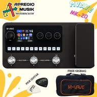 Effect Gitar Mvave MK 20 Efek M Vave MK20 Digital Multi Effect Processor For Guitar & Bass