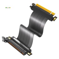 PCIE 4.0 Extension Cable, 16x Shielded High Speed GPU Riser Cable with PCI Express Port GPU Extensio
