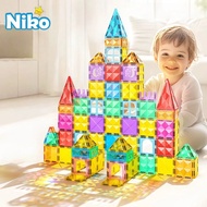 NIKO Magnetic Building Blocks Magnetic Tiles Early Educational Toys Magnetic Toys Big Size Montessor