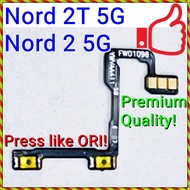 (Press like ORI) NEW On /Off Volume Button Switch Flex Ribbon OnePlus Nord 2 5G /Nord 2T /CPH2399 DN